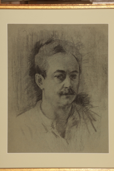 Autoportrait, V. Lecomte