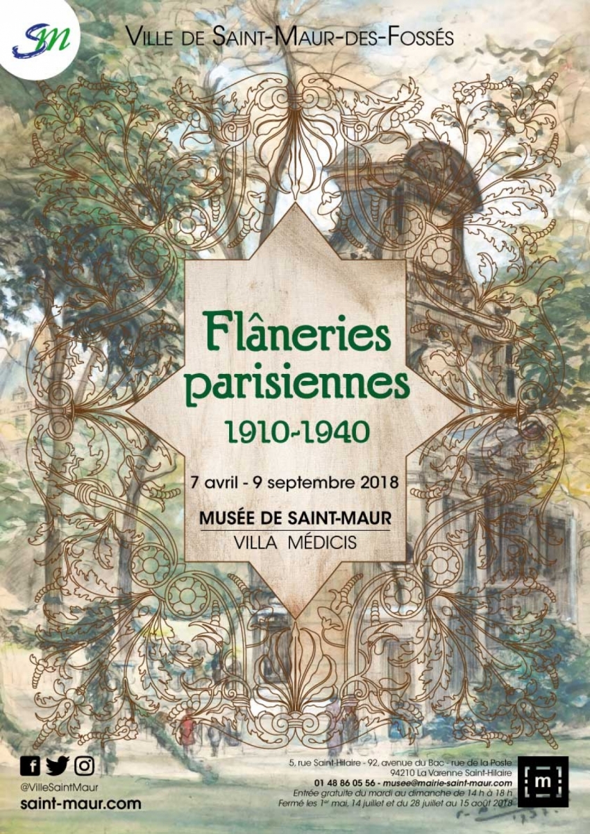 Flâneries parisiennes 1910-1940