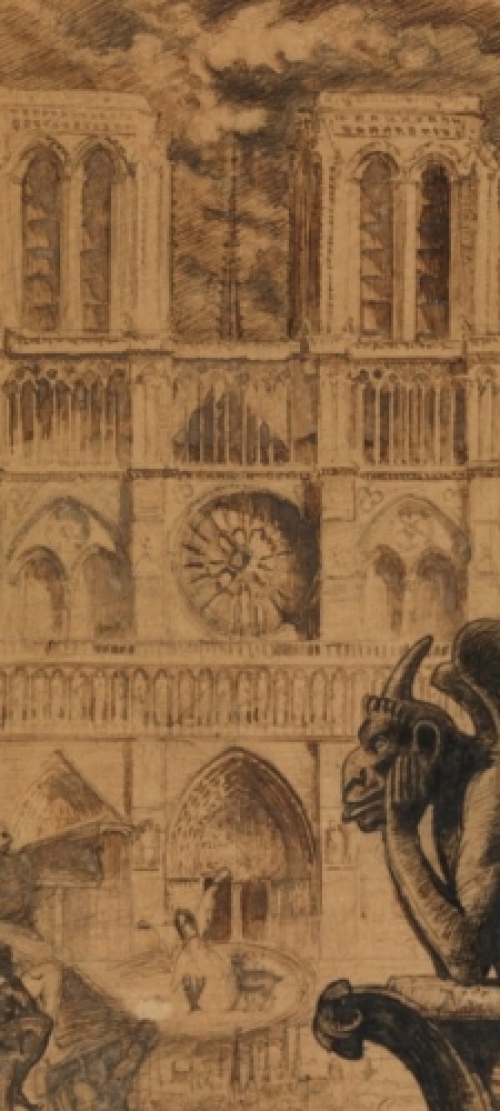 Frontispice. Notre-Dame de Paris