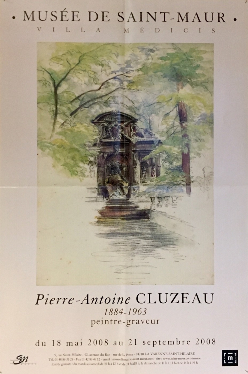 Pierre-Antoine Cluzeau 1884-1963, peintre-graveur