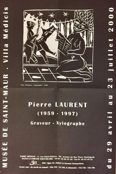Pierre Laurent (1959 - 1997 Graveur - Xylographe